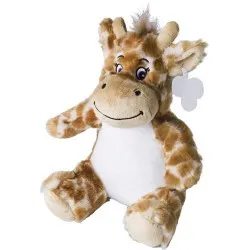 Peluche en polyester personnalisée 'Girafe' - Cadeau d'Entreprise Rick Matières : polyester Couleurs : gris 2