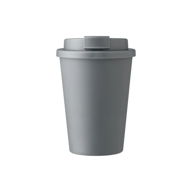 Mug incassable double paroi de 350 ml en plastique PP - Gabriela Matières : Synthétique Couleurs : vert citron