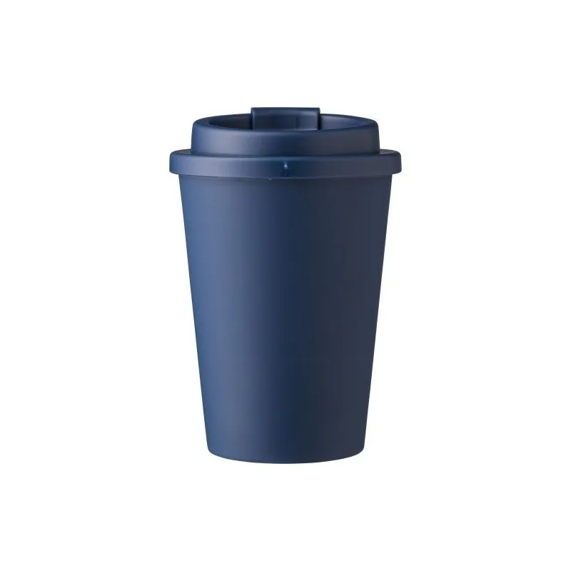 Mug incassable double paroi de 350 ml en plastique PP - Gabriela Matières : Synthétique Couleurs : vert citron cadeau collaborat