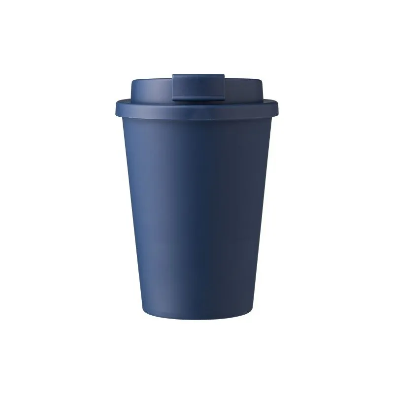 Mug incassable double paroi de 350 ml en plastique PP - Gabriela Matières : Synthétique Couleurs : jaune cadeau entreprise pas c