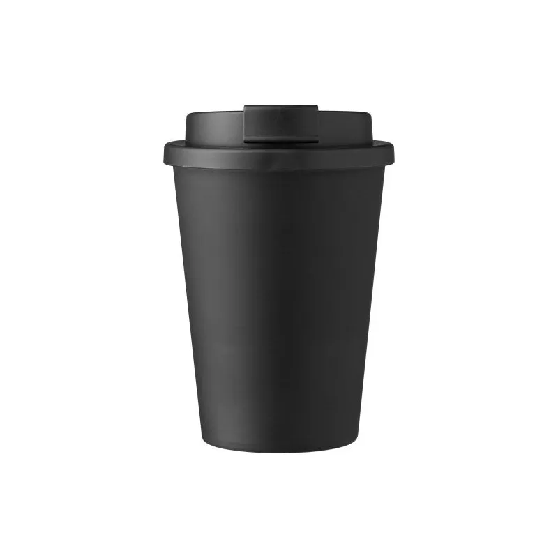 Mug incassable double paroi de 350 ml en plastique PP - Gabriela Matières : Synthétique Couleurs : bleu personnalisable avec vot