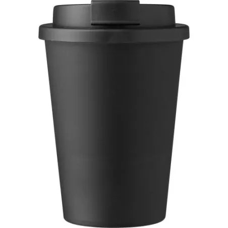 Mug incassable double paroi de 350 ml en plastique PP - Gabriela Matières : Synthétique Couleurs : bleu personnalisable avec vot