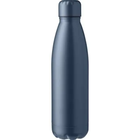 Gourde isotherme écologique double paroi 500 ml en acier inoxydable - Amara Matières : polyester Couleurs : bleu clair personnal