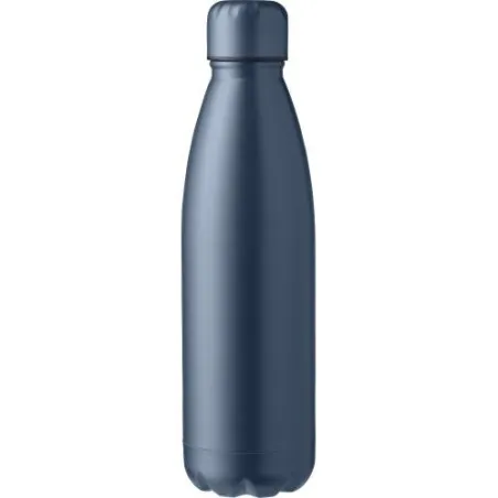 Gourde écologique en acier inoxydable de 750 ml - Makayla Matières : Synthétique Couleurs : blanc marquage laser ultra précis