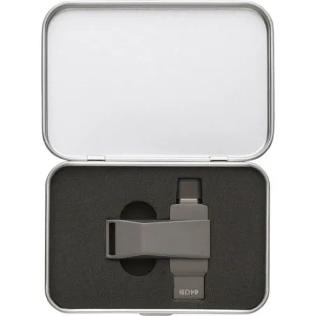 Clé USB 64 Go Personnalisée Twist 3.0 - Dorian Matières : Synthétique Couleurs : rouge impression haute définition