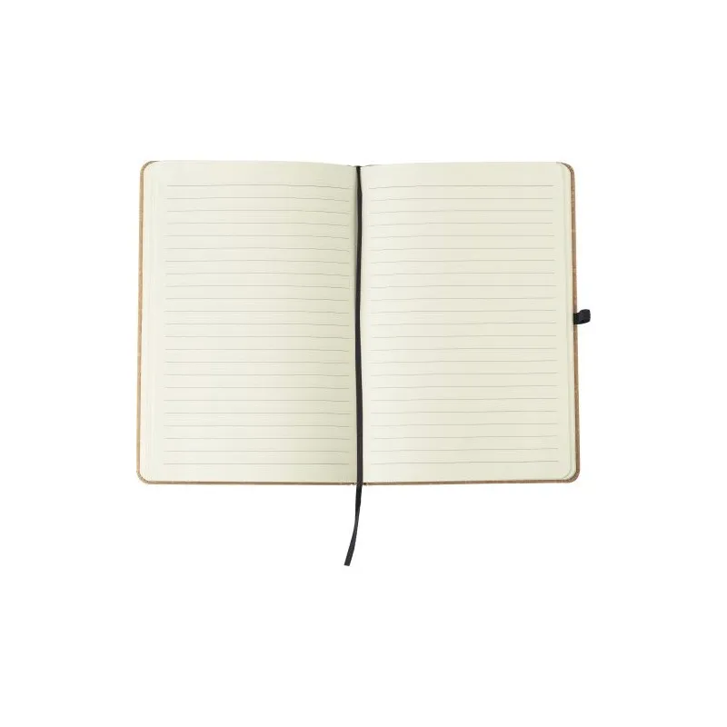 Carnet A5 élégant en cuir recyclé - Gianna Matières : Synthétique Couleurs : translucide cadeau collaborateur premium