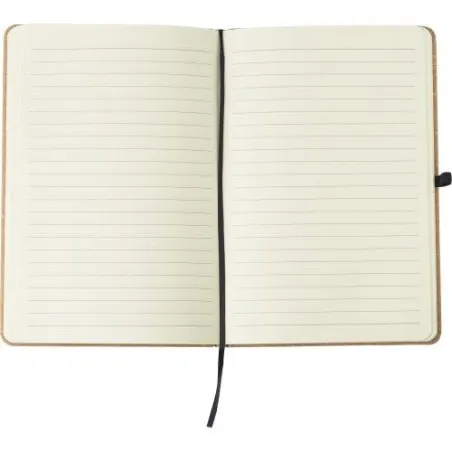 Carnet A5 élégant en cuir recyclé - Gianna Matières : Synthétique Couleurs : bleu clair personnalisation rapide en France