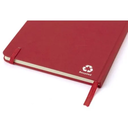 Carnet A5 Écologique en Carton Recyclé Personnalisé - Evangeline Matières : Synthétique Couleurs : vert goodies publicitaire évé