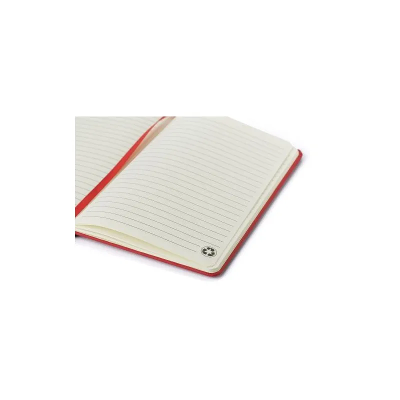 Carnet A5 Écologique en Carton Recyclé Personnalisé - Evangeline Matières : Synthétique Couleurs : jaune personnalisation rapide