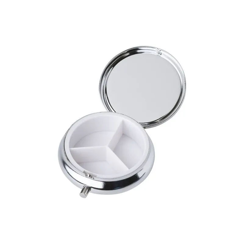 Boîte à Pilules en Métal Zara - Élégance et Praticité