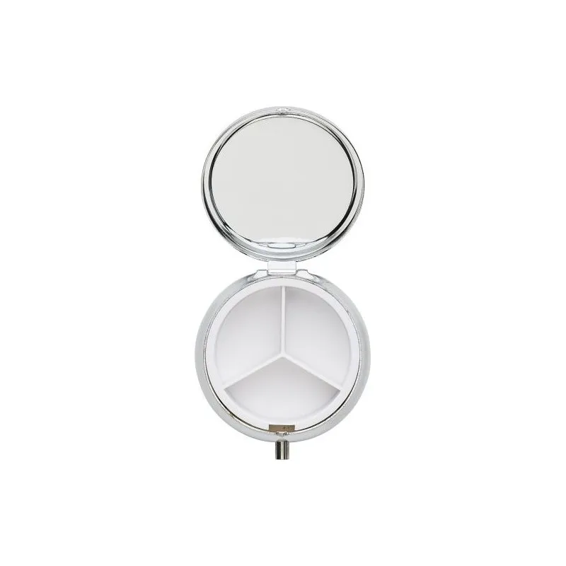 Boîte à Pilules en Métal Zara - Élégance et Praticité