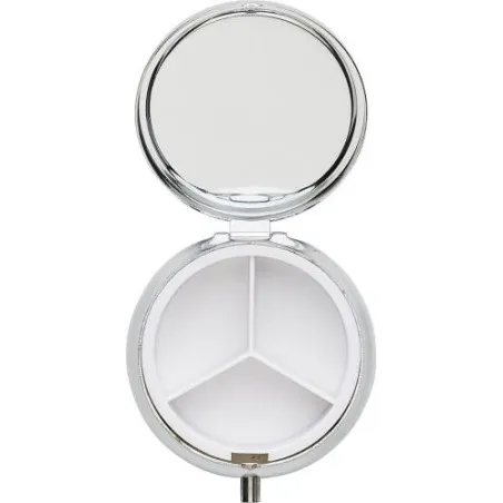 Boîte à Pilules en Métal Zara - Élégance et Praticité