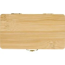 Boîte à outils en bambou Willow - Pratique et Écologique Personnalisé