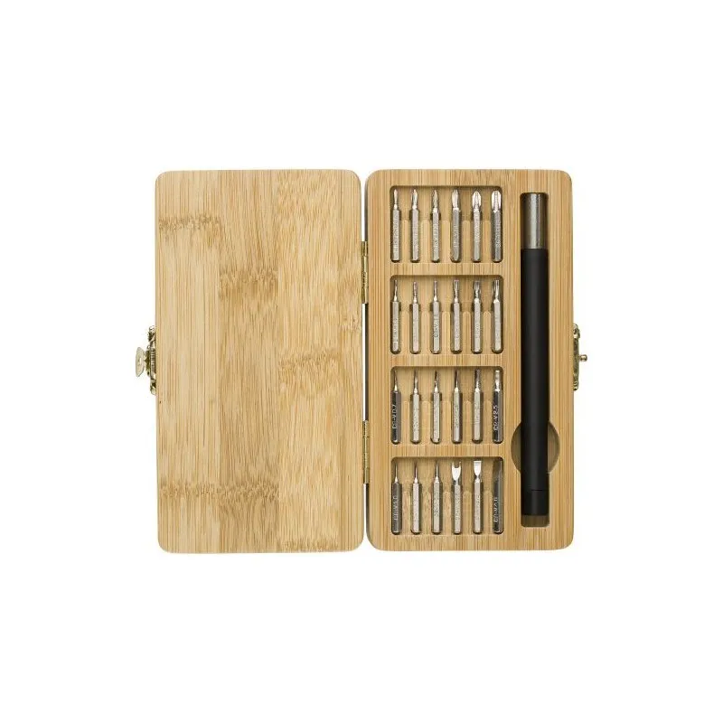 Boîte à outils en bambou Willow - Pratique et Écologique Personnalisé