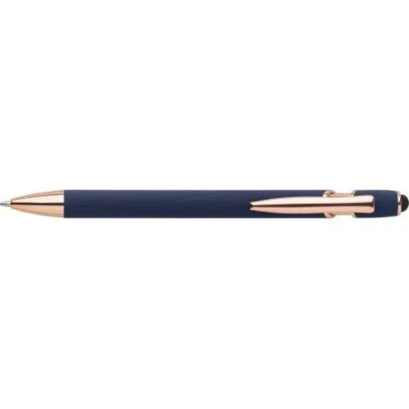 Stylo bille personnalisable en aluminium - Anthony Matières : céramique Couleurs : noir Contenance : 200 ml