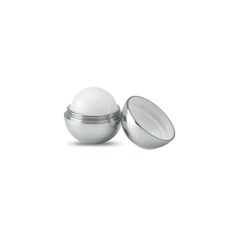 Boule baume à lèvres personnalisé Beauté et Protection UV SOFT Matières : PET recyclé Couleurs : noir personnalisable avec votre