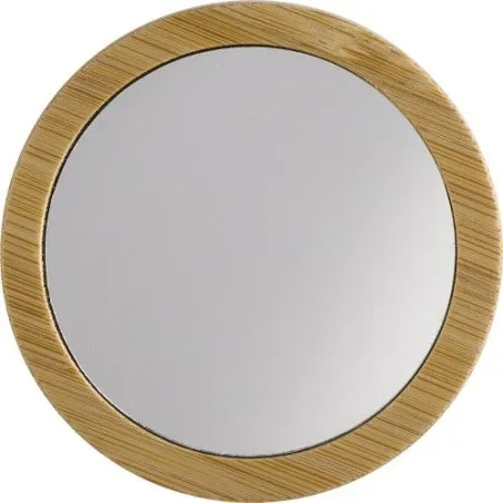 Miroir de poche en bambou Jeremiah