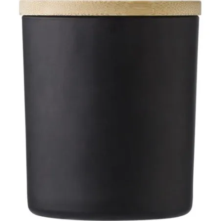 Bougie écologique dans un contenant en verre - Josiah Matières : aluminium Couleurs : rouge goodies publicitaire événementiel