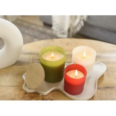 Bougie personnalisable en verre - Lucas personnalisation rapide en France