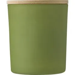 Bougie écologique en verre personnalisée - Matthew Matières : aluminium Couleurs : anthracite