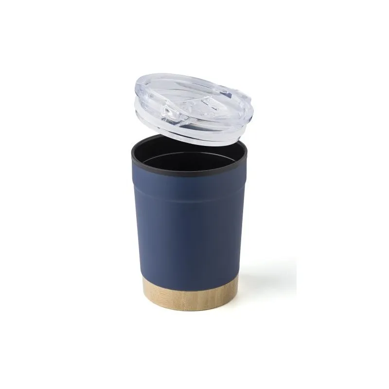 Mug personnalisé en acier inoxydable - Sophia Matières : polyester Couleurs : orange cadeau collaborateur premium