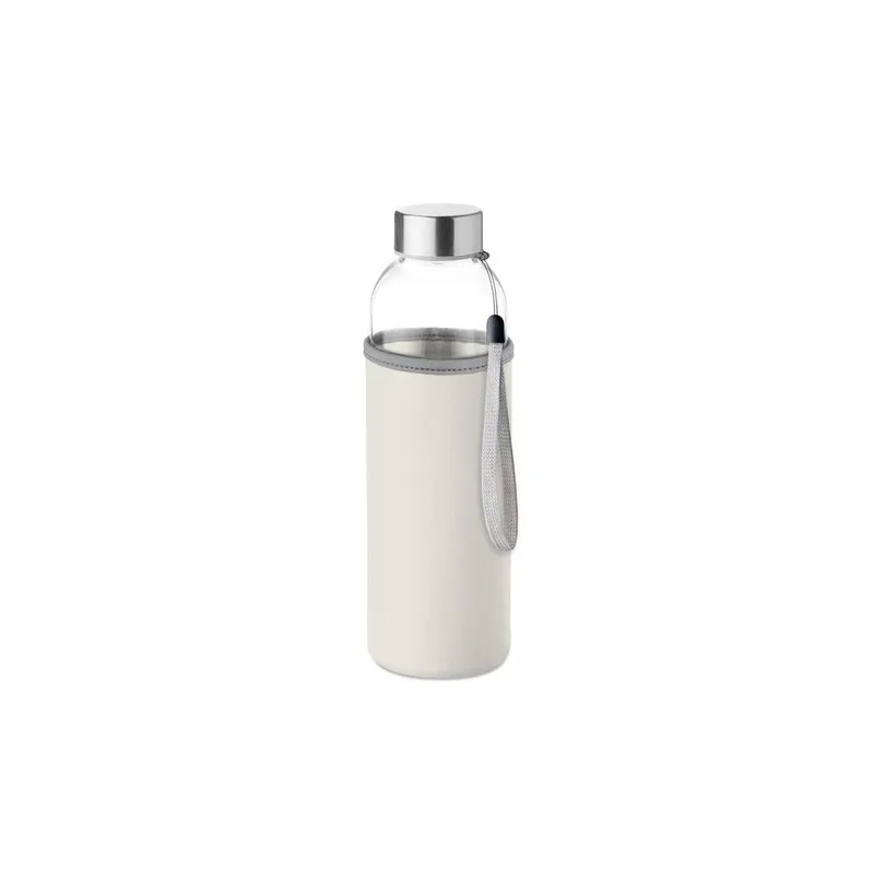 Bouteille en verre écologique 500 ml personnalisée UTAH GLASS Matières : aluminium recyclé&nbsp; Couleurs : vert personnalisable avec