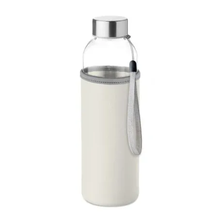 Bouteille en verre écologique 500 ml personnalisée UTAH GLASS Matières : aluminium recyclé&nbsp; Couleurs : vert personnalisable avec