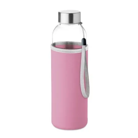 Bouteille en verre écologique 500 ml personnalisée UTAH GLASS Matières : aluminium recyclé&nbsp; Couleurs : doré objet promotionnel é