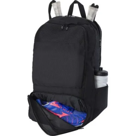 Sac à dos multifonction écologique en polyester rPET Sebastian Matières : Synthétique Couleurs : blanc impression haute définiti