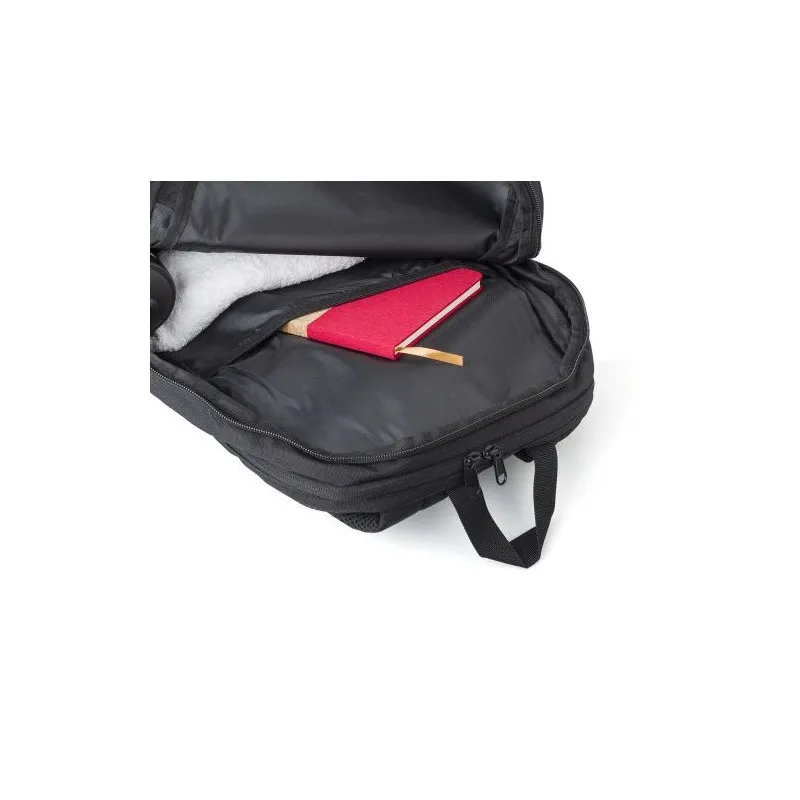 Sac à dos multifonction écologique en polyester rPET Sebastian Matières : Synthétique Couleurs : blanc objet promotionnel éco-re