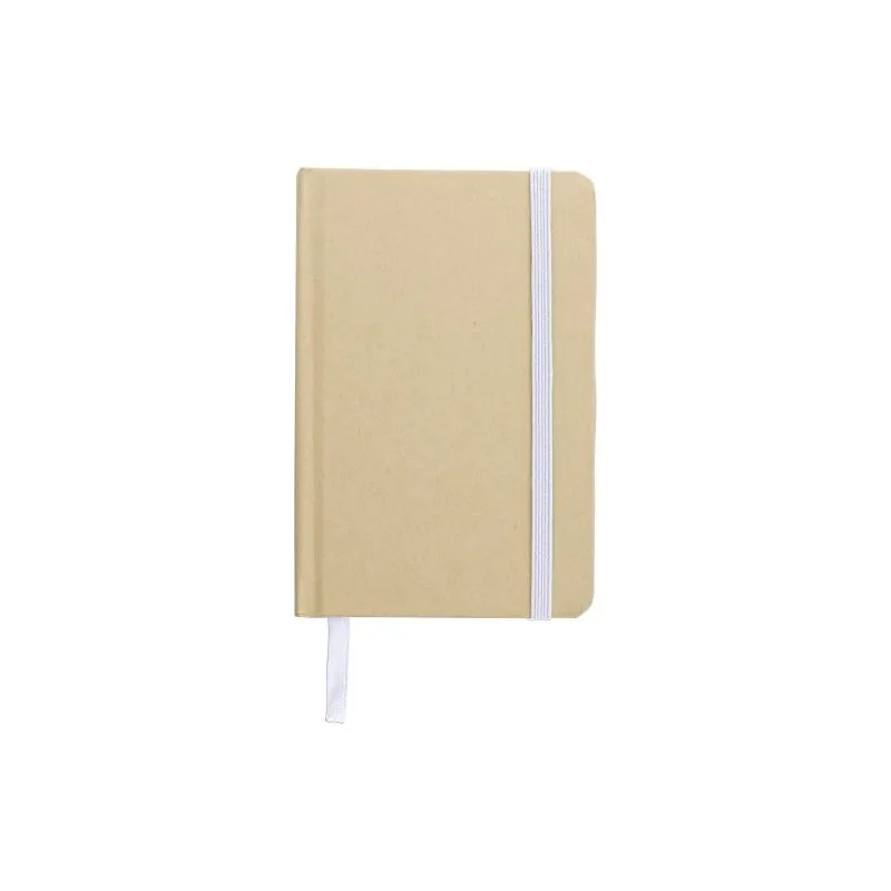 Carnet A6 personnalisé en matériau recyclé écologique - John Matières : Synthétique Couleurs : vert citron livraison express 24h