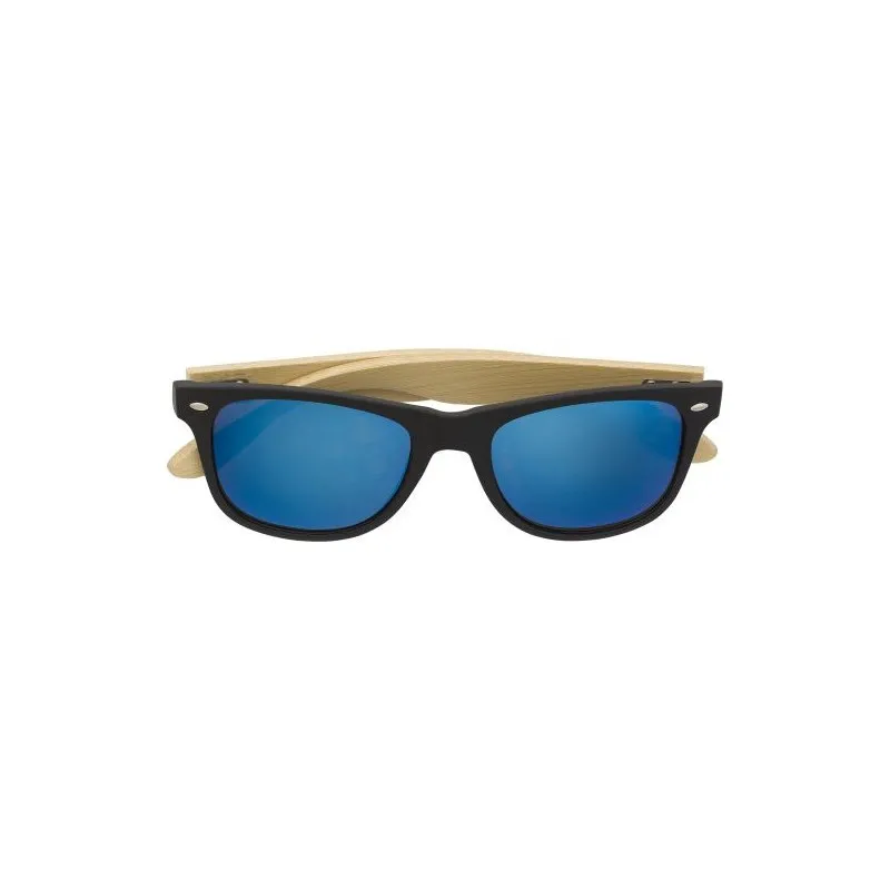 Lunettes de soleil écologiques en ABS et bambou - Luis Matières : Synthétique Couleurs : argenté impression haute définition