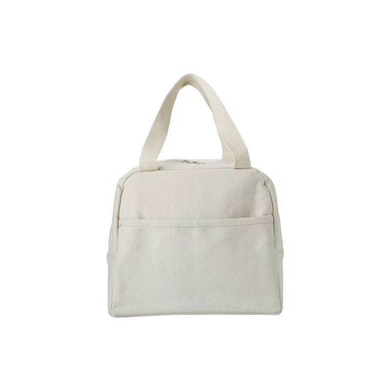 Sac isotherme pratique et écologique en coton - Alex Matières : nylon Couleurs : blanc personnalisable avec votre logo