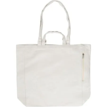 Sac Shopping Écologique en Coton Recyclé Personnalisé - Bennett Matières : nylon Couleurs : bleu personnalisable avec votre logo