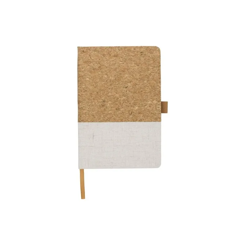 Carnet A5 Écologique en Liège et Coton - Trevor Matières : Synthétique Couleurs : rouge marquage laser ultra précis