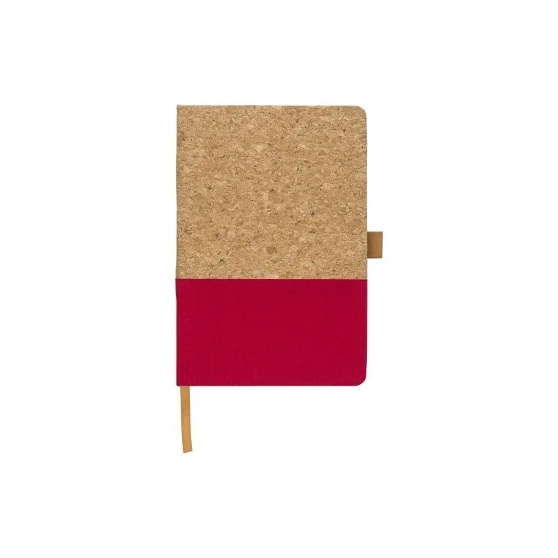 Carnet A5 Écologique en Liège et Coton - Trevor Matières : Synthétique Couleurs : noir cadeau entreprise pas cher