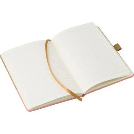 Carnet A5 Écologique en Liège et Coton - Trevor Matières : Synthétique Couleurs : blanc cadeau client original