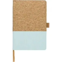 Carnet A5 Écologique en Liège et Coton - Trevor Matières : nylon Couleurs : gris objet promotionnel éco-responsable 2