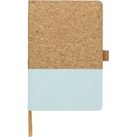 Carnet A5 Écologique en Liège et Coton - Trevor Matières : Synthétique Couleurs : blanc