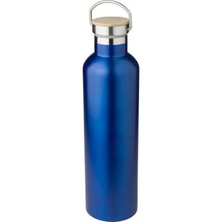 Bouteille isotherme double paroi écologique en acier inoxydable de 1 000 ml Damien Matières : Synthétique Couleurs : orange obje