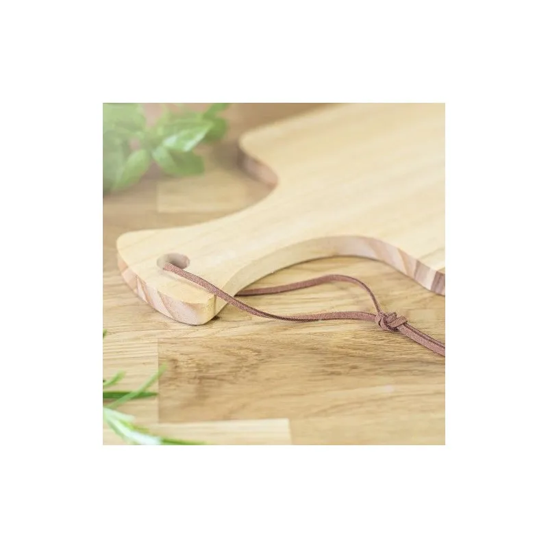 Planche à découper personnalisée en pin | Daxton Matières : Synthétique Couleurs : bleu clair goodies publicitaire événementiel