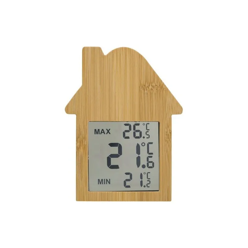 Station Météo en Bambou Lane - Élégance Naturelle