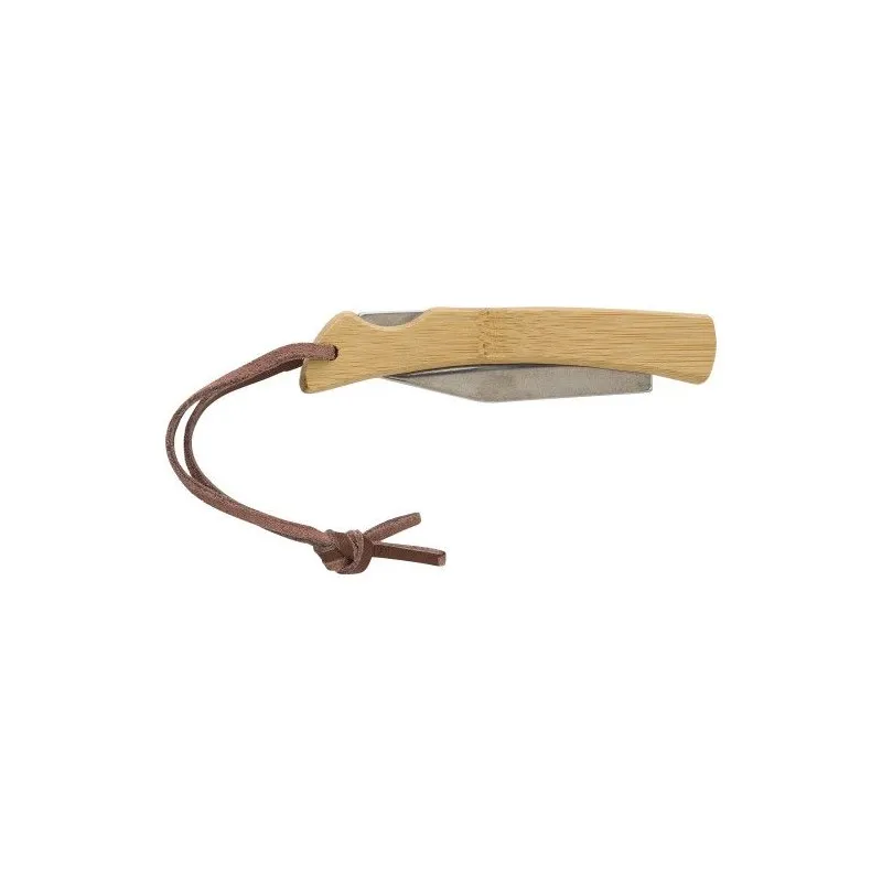 Canif en Acier Inoxydable et Bambou Beckett