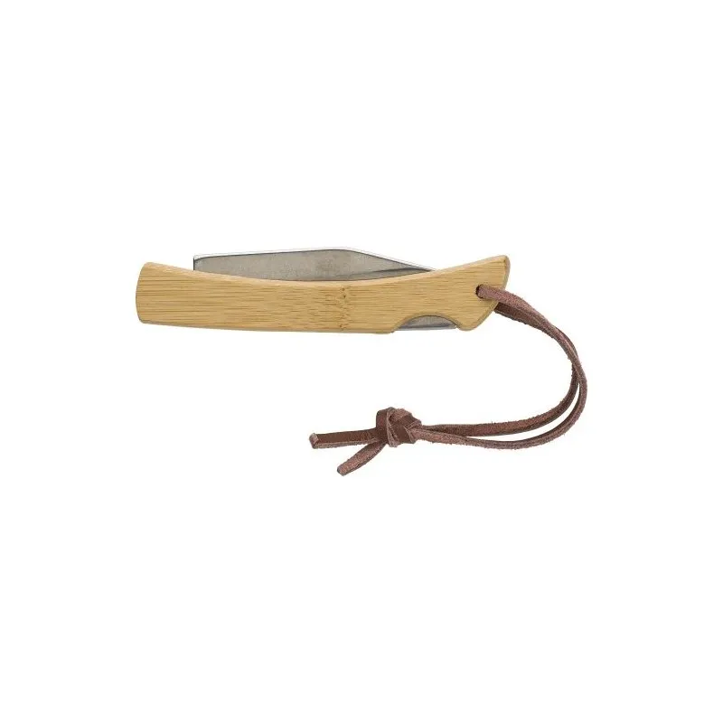Canif en Acier Inoxydable et Bambou Beckett