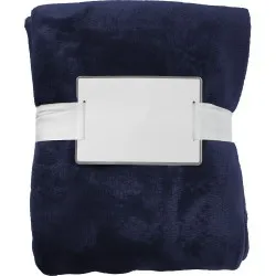 Plaid polaire en flanelle personnalisable 120x150 cm Sean Matières : Synthétique Couleurs : orange 2