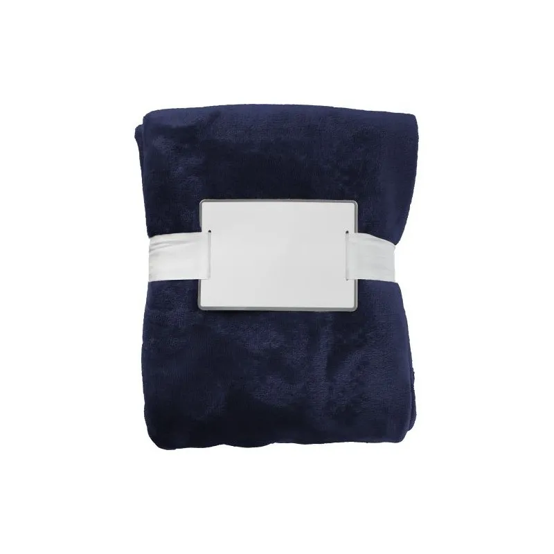 Plaid polaire en flanelle personnalisable 120x150 cm Sean Matières : Synthétique Couleurs : mauve personnalisable avec votre log