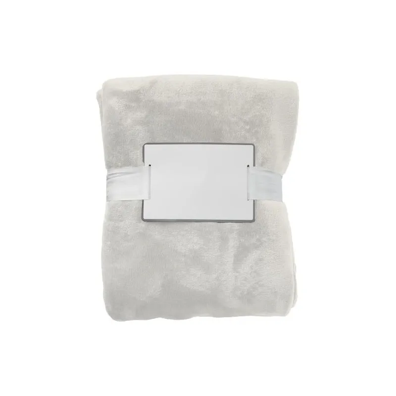 Plaid polaire en flanelle personnalisable 120x150 cm Sean Matières : Synthétique Couleurs : bleu goodies publicitaire événementi