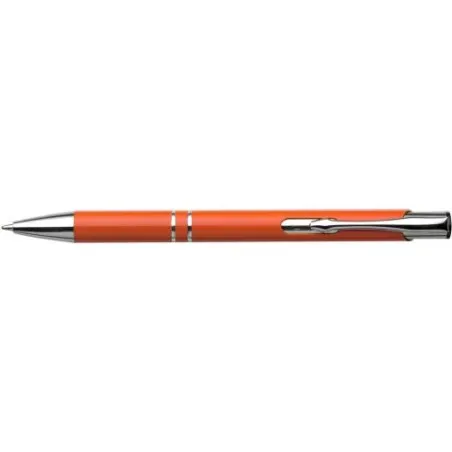Stylo bille écologique en aluminium recyclé personnalisé - Kamari Matières : PET Couleurs : blanc livraison express 24h 48h