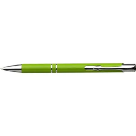 Stylo bille écologique en aluminium recyclé personnalisé - Kamari Matières : PLA Couleurs : orange cadeau entreprise pas cher