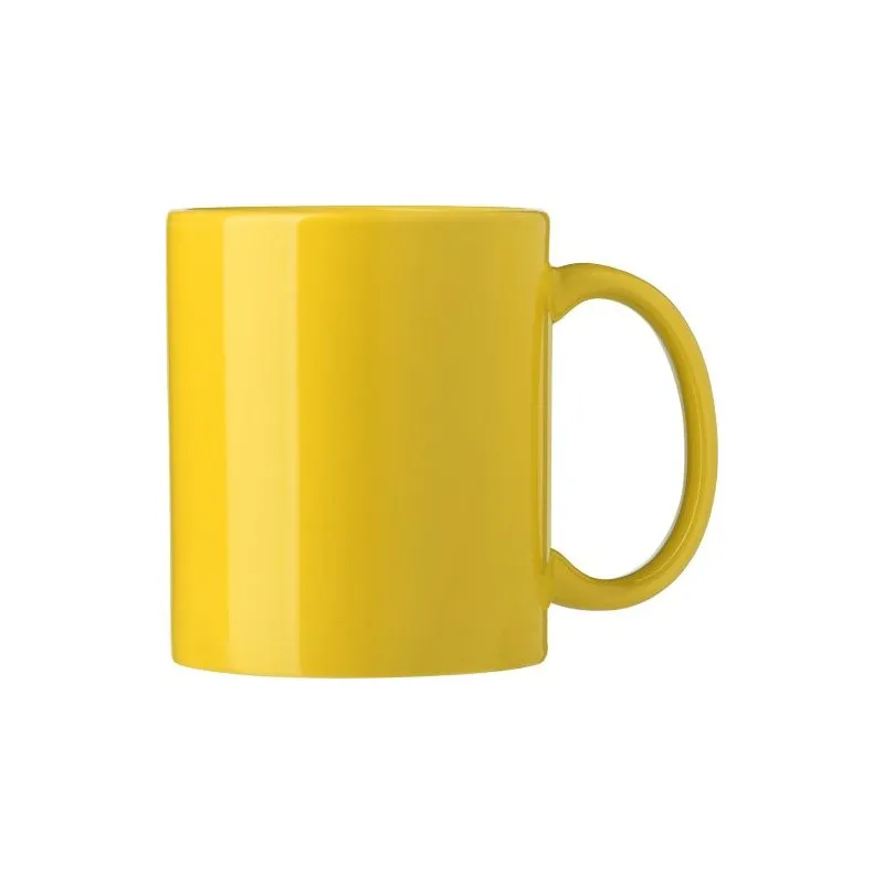 Mug en céramique personnalisé idéal pour cadeau d'entreprise - Kenna Matières : bambou Couleurs : beige